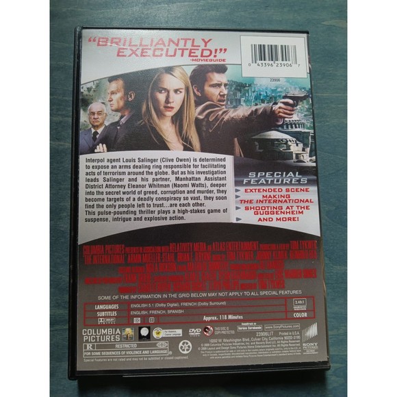The International DVD - Picture 2 of 3